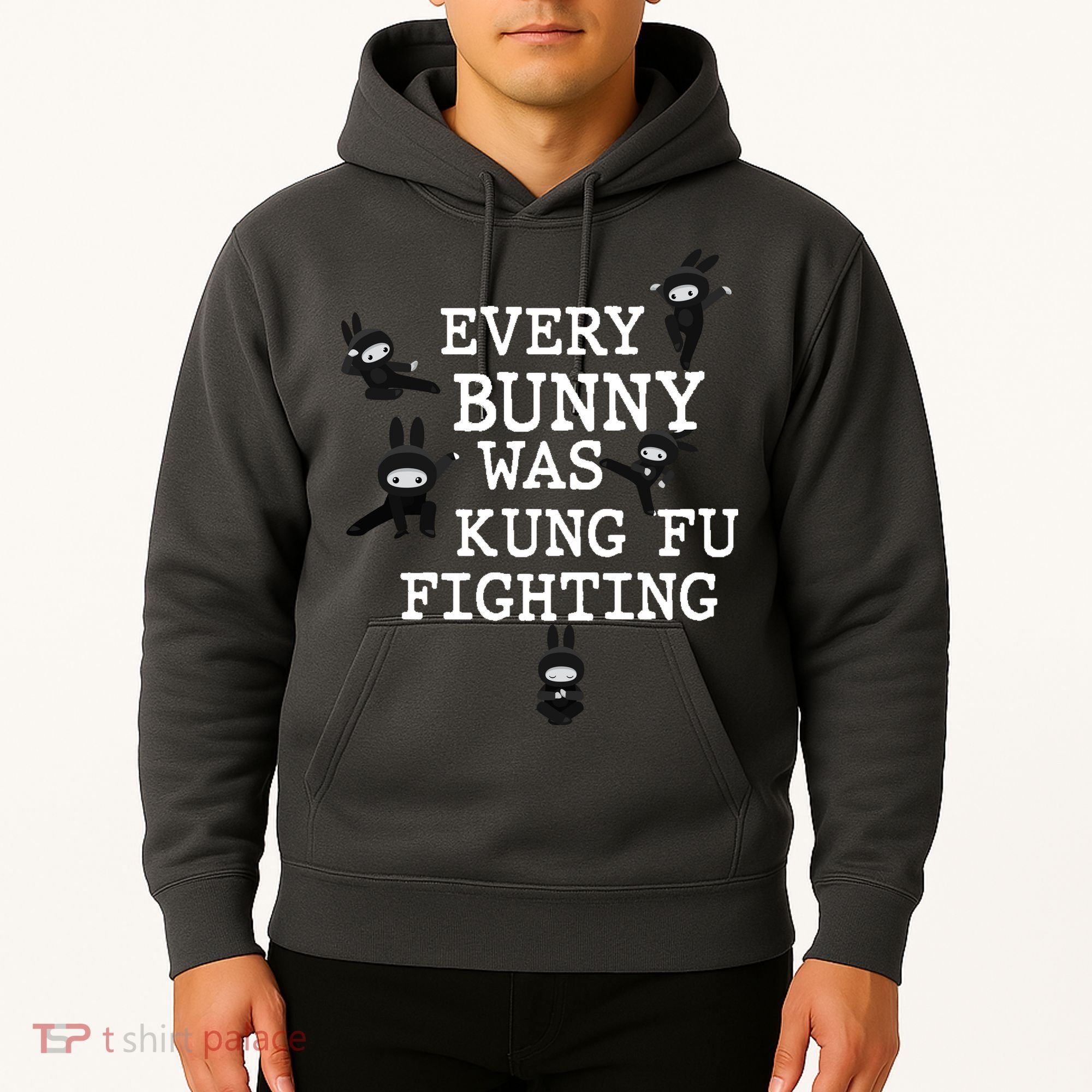 Every Bunny Was Kung Fu Fighting Hoodie