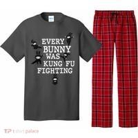 Every Bunny Was Kung Fu Fighting Pajama Set thumb 0