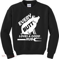 Every Butt Needs A Good Rub Kids Sweatshirt thumb 0