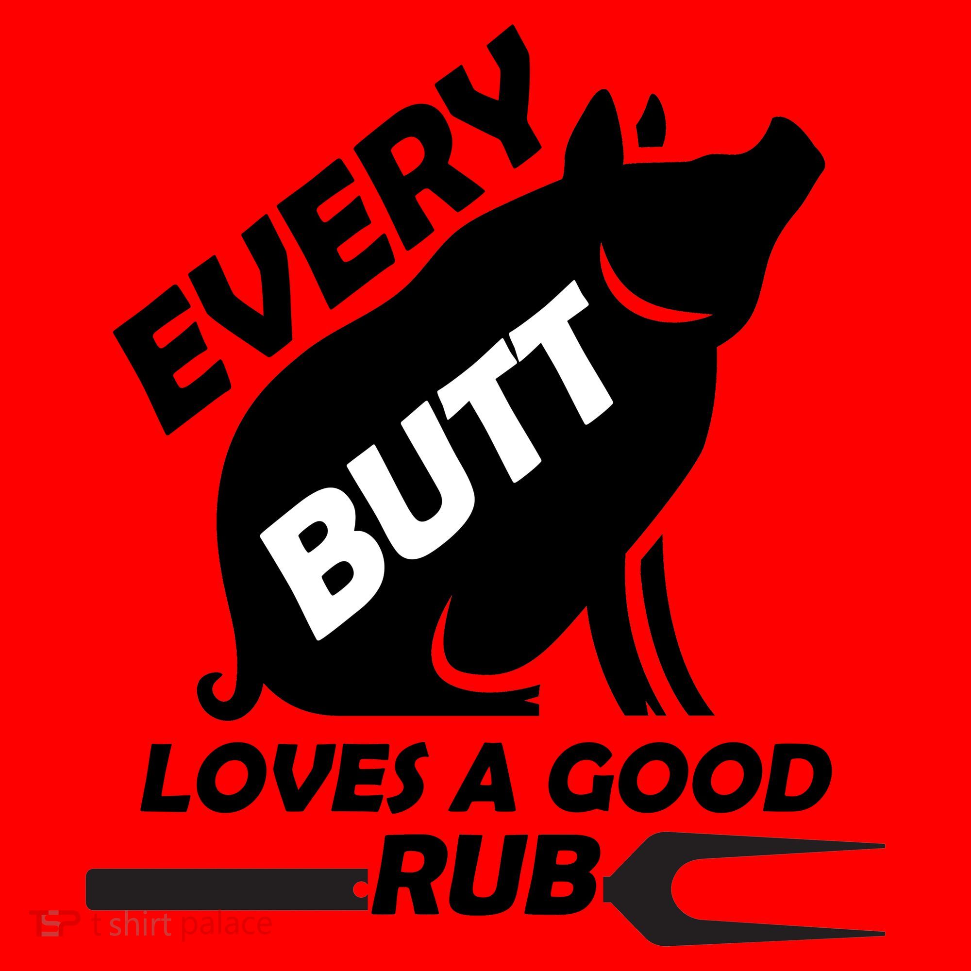 Every Butt Needs A Good Rub Santa Hat