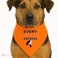 Every Child Matters USA-Made Doggie Bandana thumb 1