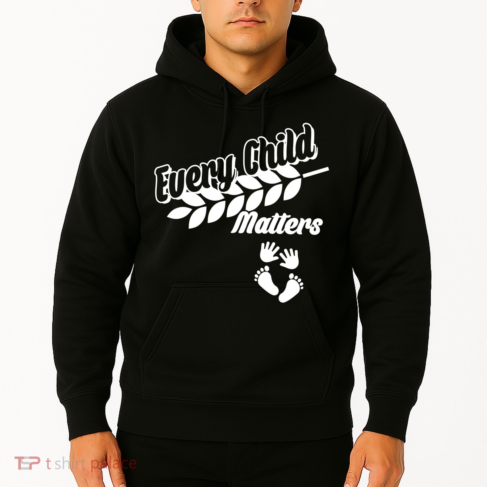Every Child Matters Baby Feet and Hands Hoodie