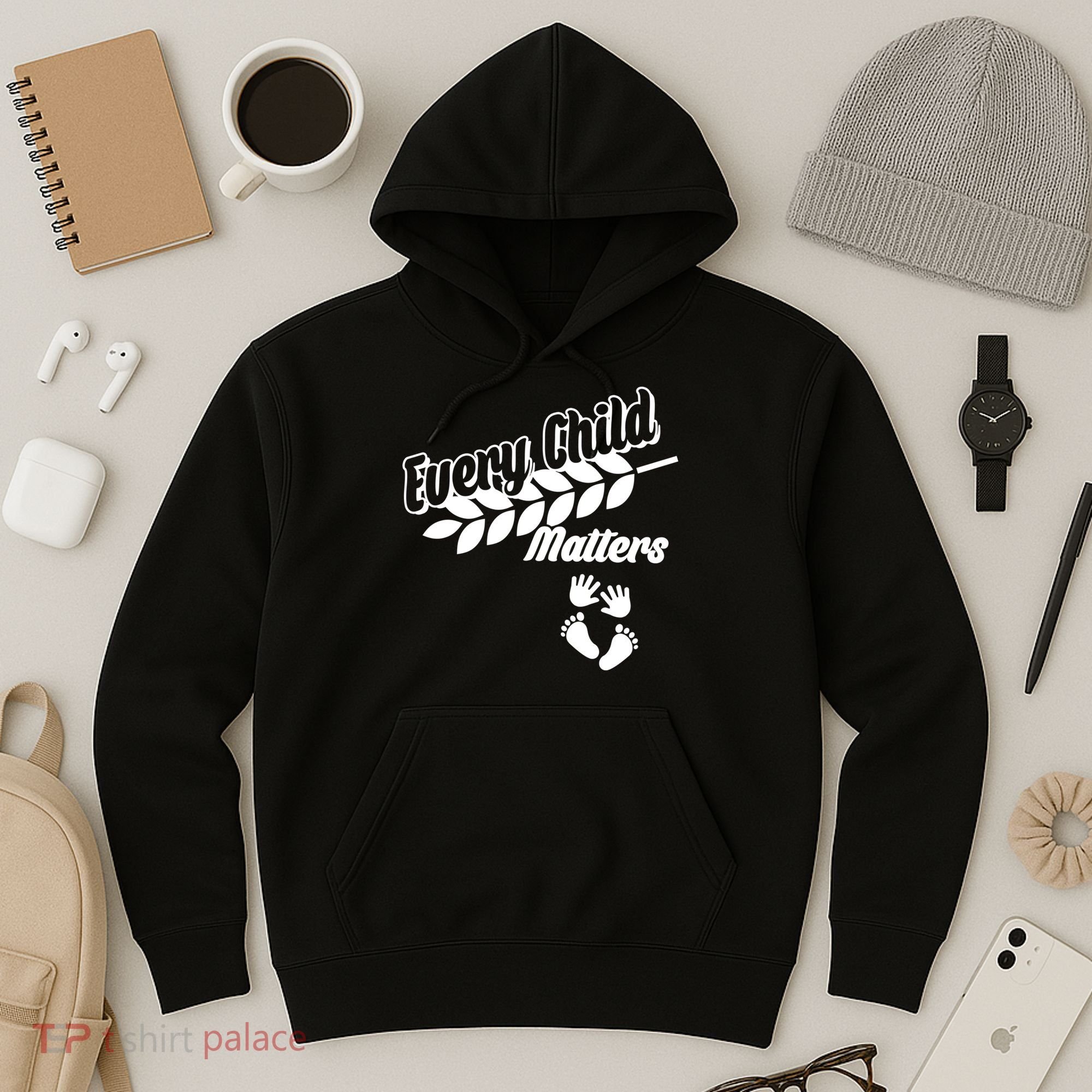 Every Child Matters Baby Feet and Hands Hoodie