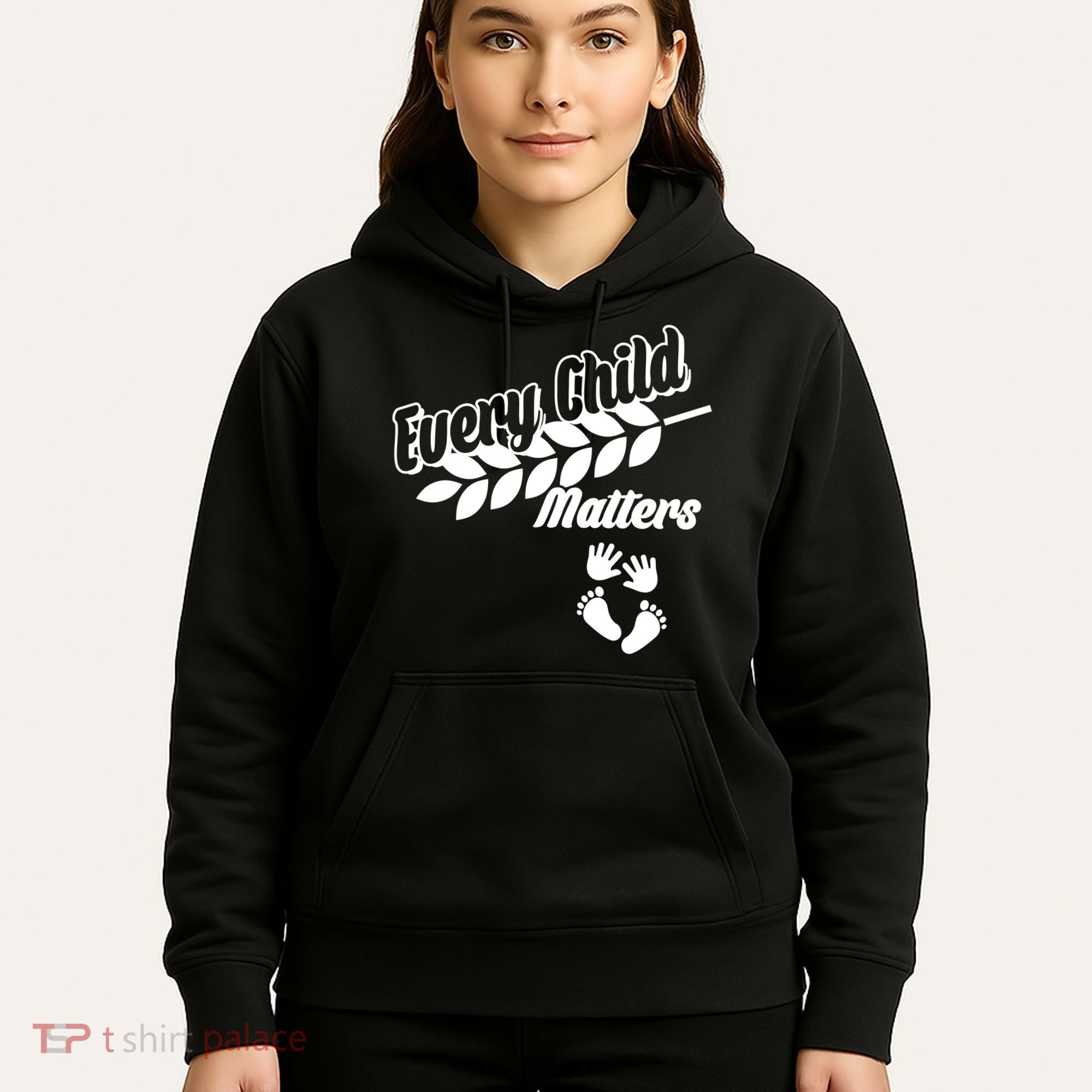 Every Child Matters Baby Feet and Hands Hoodie