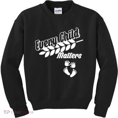 Every Child Matters Baby Feet and Hands Kids Sweatshirt