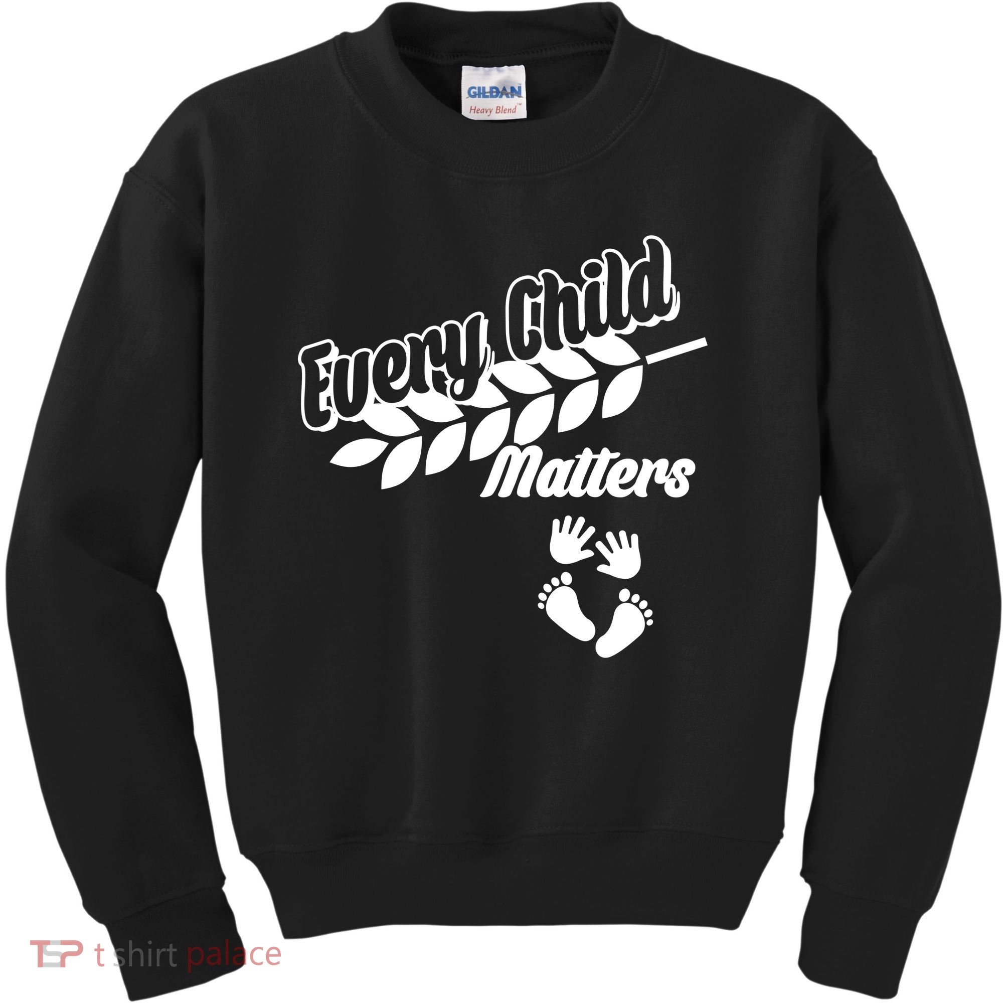 Every Child Matters Baby Feet and Hands Kids Sweatshirt