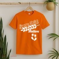 Every Child Matters Baby Feet and Hands T-Shirt thumb 2