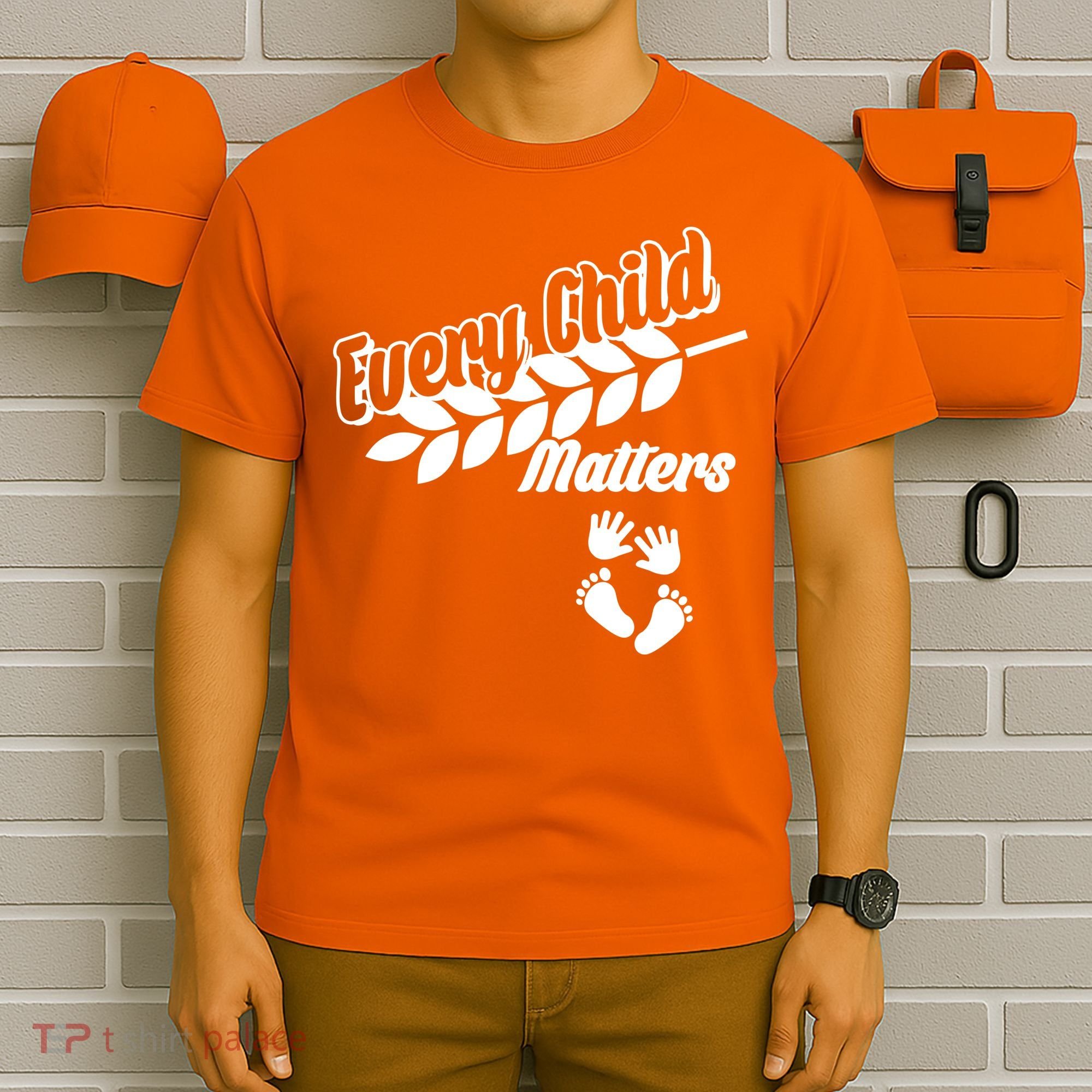 Every Child Matters Baby Feet and Hands T-Shirt