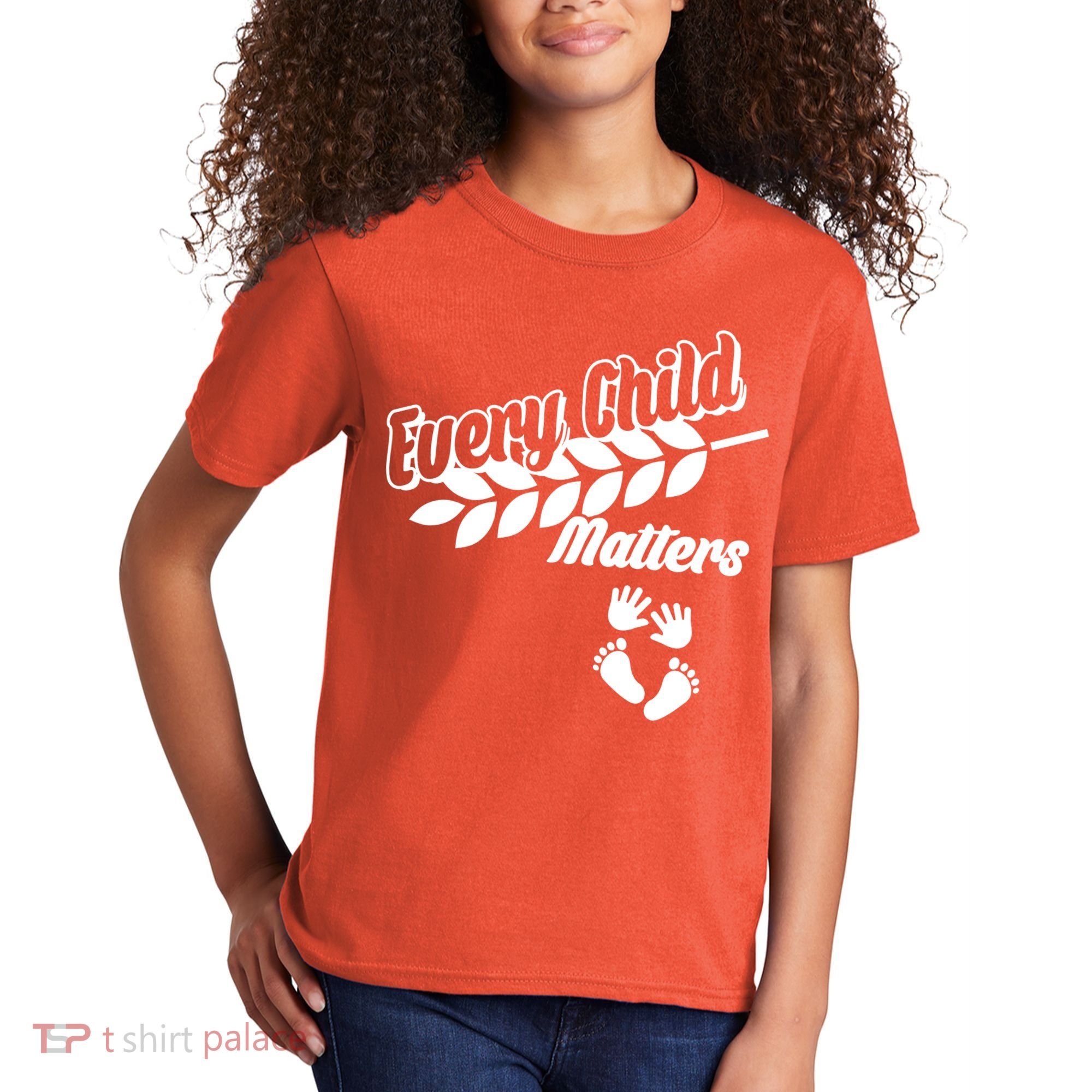 Every Child Matters Baby Feet and Hands Kids T-Shirt