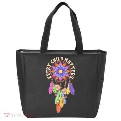 Every Child Matters Colorful Dream Catcher Tote Bag