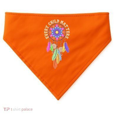 Every Child Matters Colorful Dream Catcher USA-Made Doggie Bandana