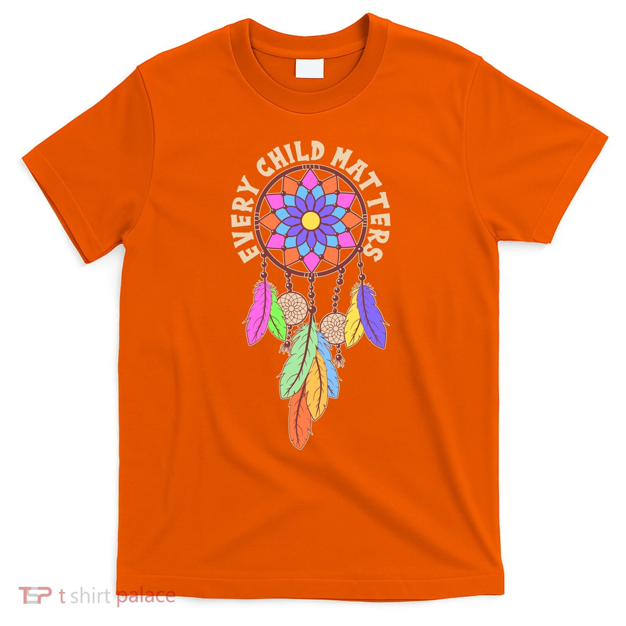 Every Child Matters Colorful Dream Catcher T-Shirt