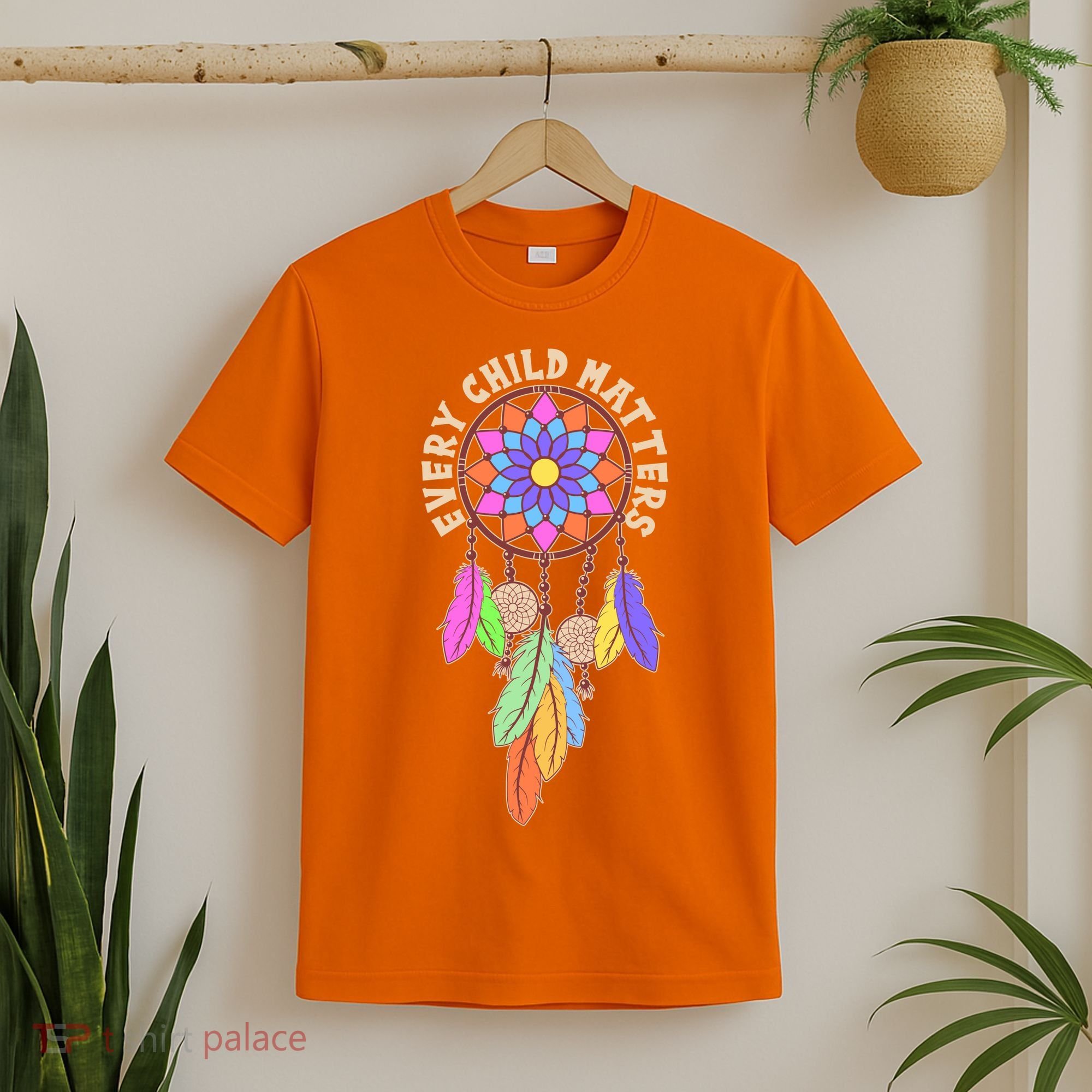 Every Child Matters Colorful Dream Catcher T-Shirt