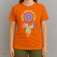 Every Child Matters Colorful Dream Catcher T-Shirt thumb 4