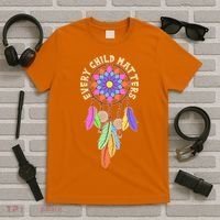 Every Child Matters Colorful Dream Catcher T-Shirt thumb 5