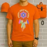 Every Child Matters Colorful Dream Catcher T-Shirt thumb 6