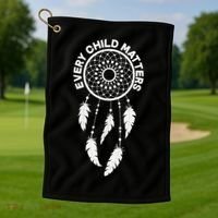 Every Child Matters Dream Catcher Golf Towel thumb 1