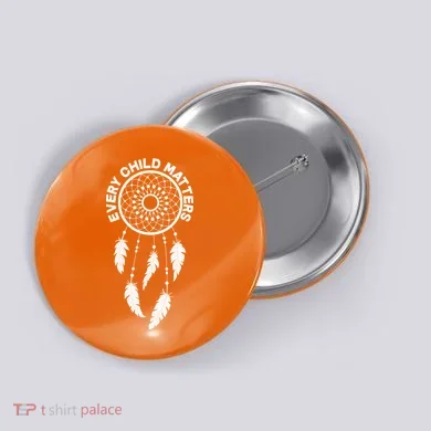 Every Child Matters Dream Catcher Button