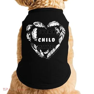 Every Child Matters Feather Heart Doggie Tank
