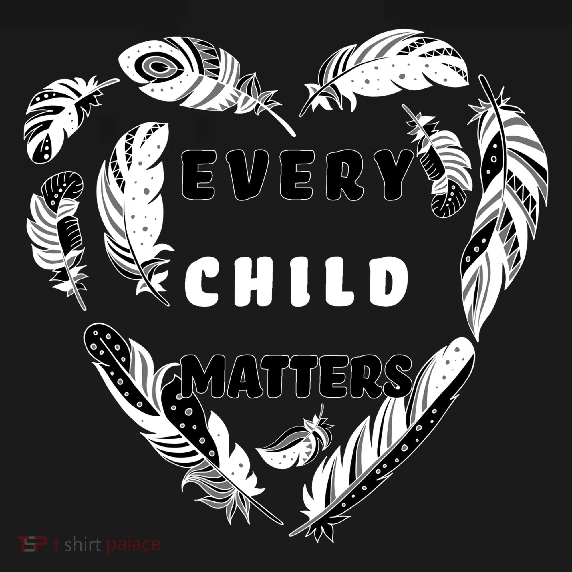 Every Child Matters Feather Heart Doggie Tank