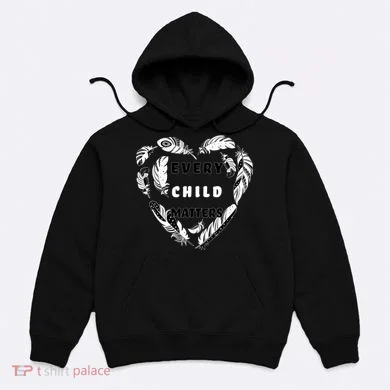 Every Child Matters Feather Heart Hoodie