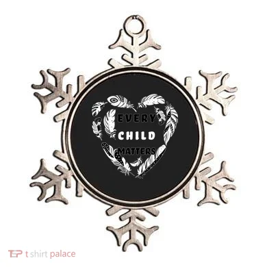 Every Child Matters Feather Heart Ornament