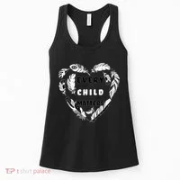 Every Child Matters Feather Heart Women's Tank Top thumb 0