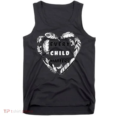 Every Child Matters Feather Heart Tank Top