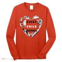 Every Child Matters Feather Heart Long Sleeve Shirt thumb 0