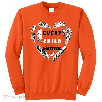 Every Child Matters Feather Heart Sweatshirt
