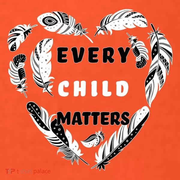 Every Child Matters Feather Heart T-Shirt