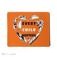 Every Child Matters Feather Heart Mousepad thumb 0