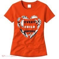 Every Child Matters Feather Heart Women's T-Shirt thumb 0
