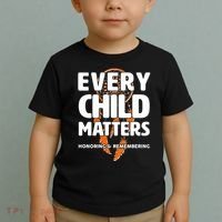 Every Child Matters Honoring and Remembering Toddler T-Shirt thumb 2