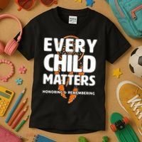 Every Child Matters Honoring and Remembering Kids T-Shirt thumb 3