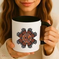 Every Child Matters Native American Hand Pattern Coffee Mug thumb 3