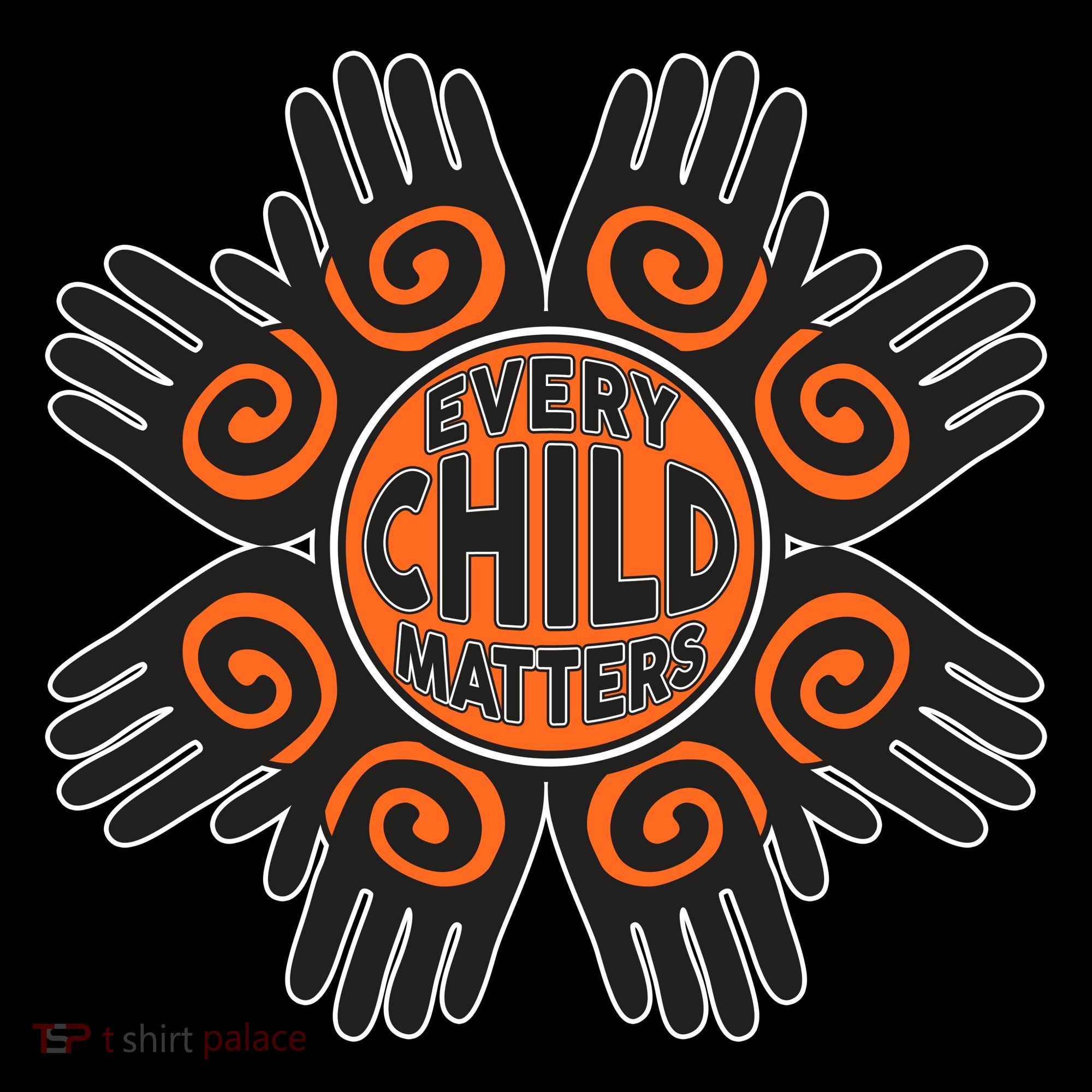 Every Child Matters Native American Hand Pattern Coffee Mug