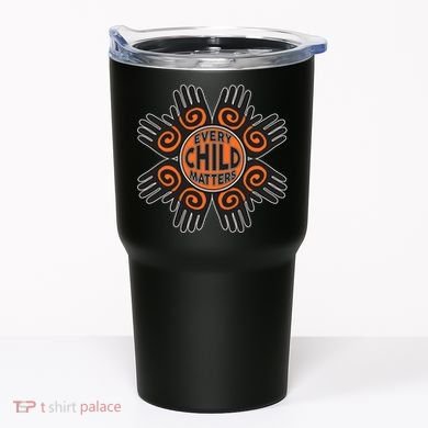 Every Child Matters Native American Hand Pattern Tumbler