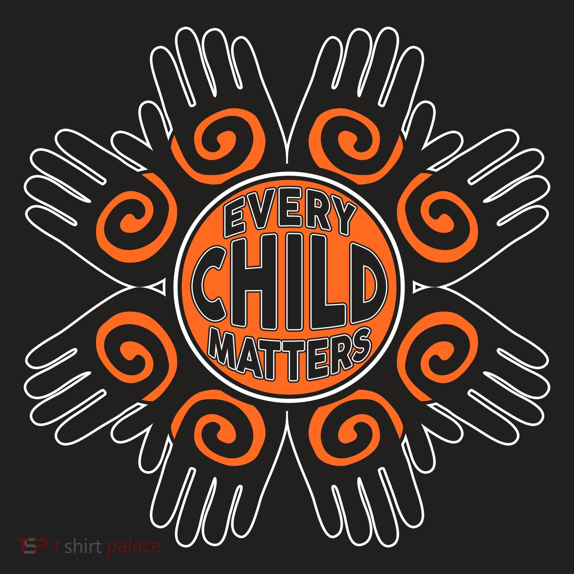 Every Child Matters Native American Hand Pattern Tumbler