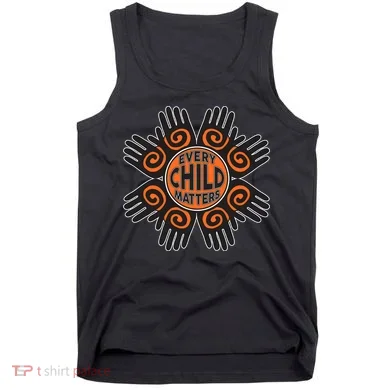 Every Child Matters Native American Hand Pattern Tank Top