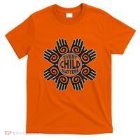Every Child Matters Native American Hand Pattern T-Shirt thumb 0