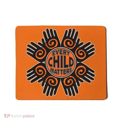 Every Child Matters Native American Hand Pattern Mousepad