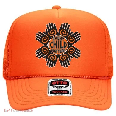 Every Child Matters Native American Hand Pattern Hat