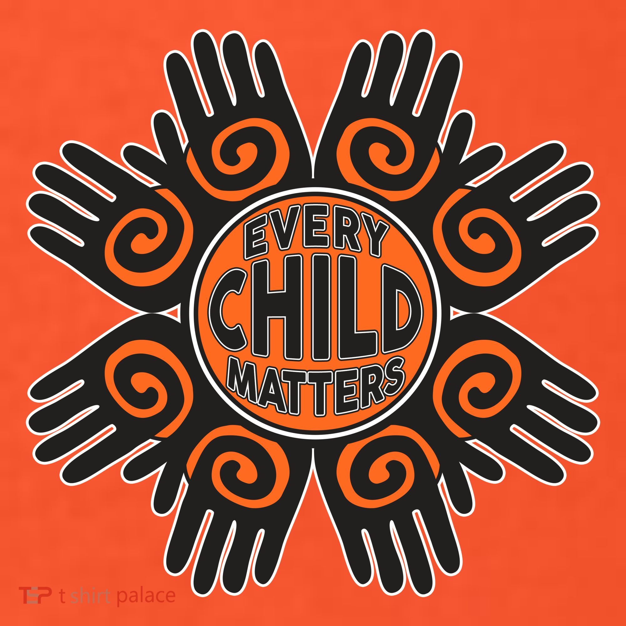 Every Child Matters Native American Hand Pattern Visor