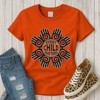 Every Child Matters Native American Hand Pattern Women's T-Shirt thumb 3