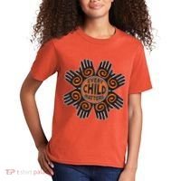 Every Child Matters Native American Hand Pattern Kids T-Shirt thumb 2