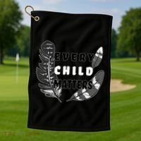 Every Child Matters Orange Day Residential Schools Golf Towel thumb 1