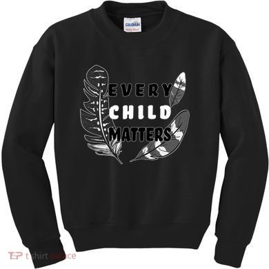 Every Child Matters Orange Day Residential Schools Kids Sweatshirt