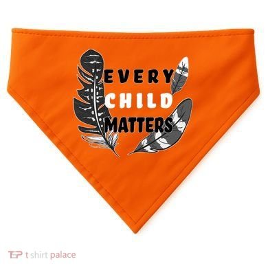 Every Child Matters Orange Day Residential Schools USA-Made Doggie Bandana
