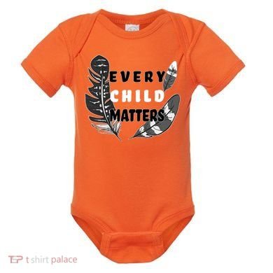 Every Child Matters Orange Day Residential Schools Baby Bodysuit